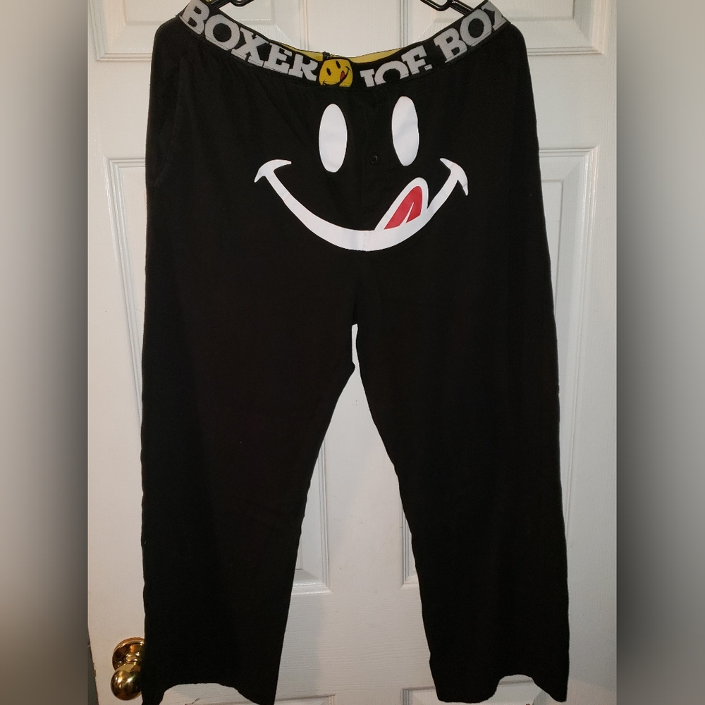 Joe Boxer smiley lounge pants/joggers